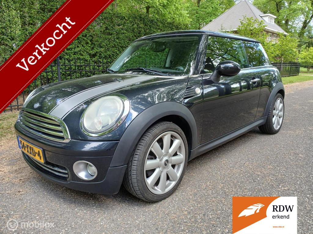 Mini Mini 1.4 One Panoramadak climatronic, Auto's, Mini, Bedrijf, Cooper, ABS, Airbags, Airconditioning, Alarm, Automatische klimaatregeling