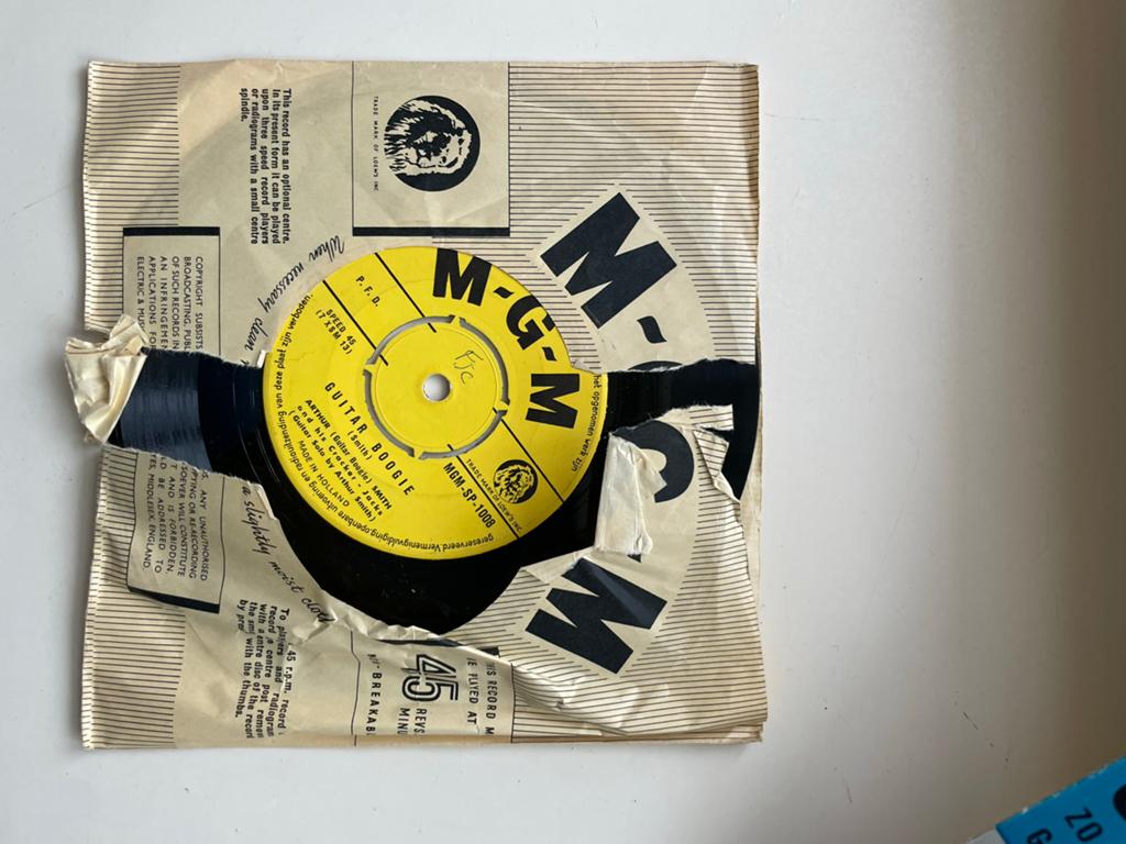 Arthur Smith - Guitar Boogie (MGM-SP-1008) 45 toeren, Ophalen of Verzenden, Gebruikt, Country en Western