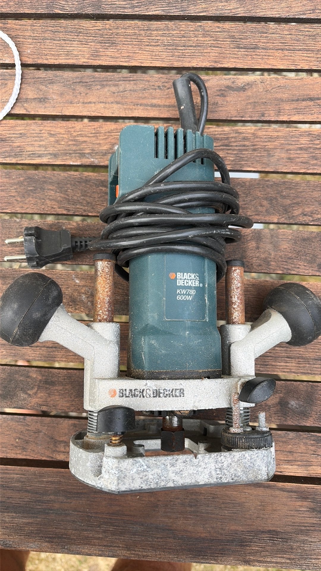 Bovenfrees Black&Dekker KW780, Ophalen, Gebruikt, Elektrisch, Bovenfrees