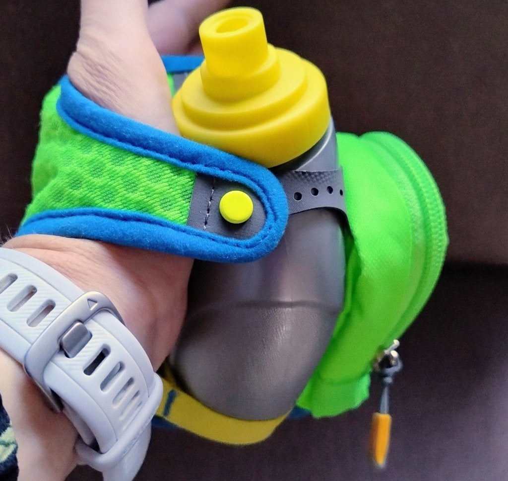 Nathan QuickShot Plus Handheld Hydration Flask, Overige merken, Overige typen, Ophalen of Verzenden, Zo goed als nieuw