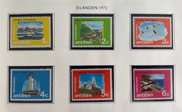 1972 Eilanden  6x , Ophalen of Verzenden, Postfris