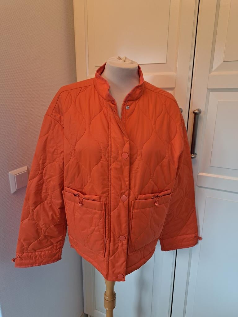 Rino & Pelle quilted zomerjasje. Oranje, maat 38, Maat 38/40 (M), Nieuw, Oranje, Ophalen of Verzenden