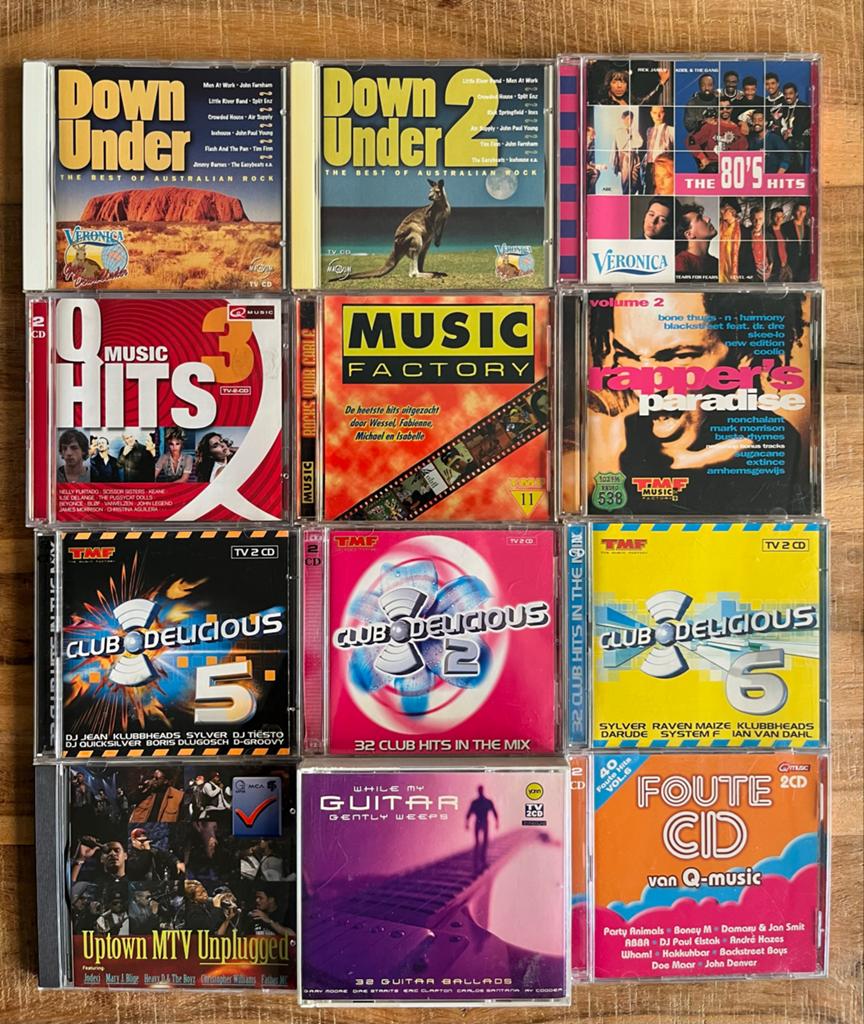 collectie cd’s TMF, MTV, Veronica, Yorin, Q-music, Ophalen of Verzenden, 1990 - 1999, Gebruikt, Boxset