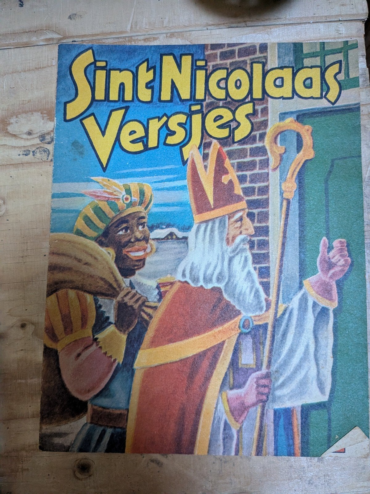 Sint Nicolaas boekje met liedjes - voor de verzamelaar, Ophalen of Verzenden, Gelezen, Fictie algemeen