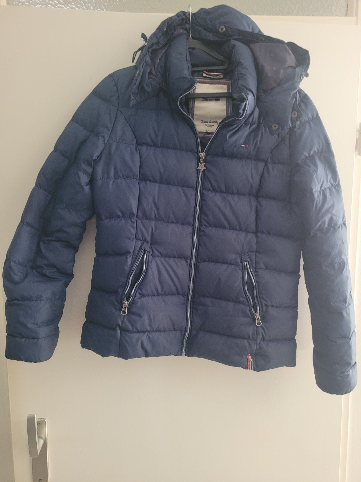 Tommy Hilfiger jas, Tommy Hilfiger, Ophalen of Verzenden, Gedragen, Blauw