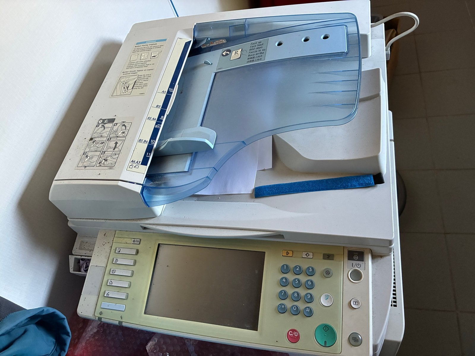Ricoh Aficio MP C2550 All-in-one Printer/Kopieerapparaat, Computers en Software, Printers, Ophalen, Gebruikt, All-in-one, Kleur printen