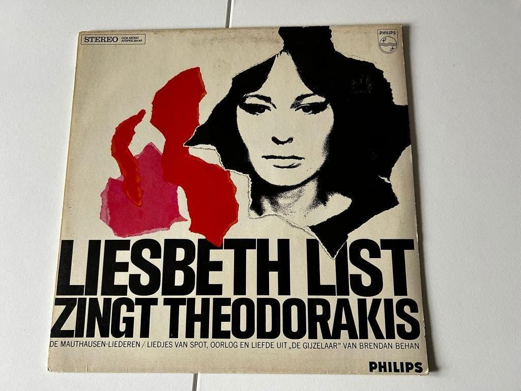 Originele LP Liesbeth List Zingt Theodorakis, Ophalen, Gebruikt, Levenslied of Smartlap, 12 inch