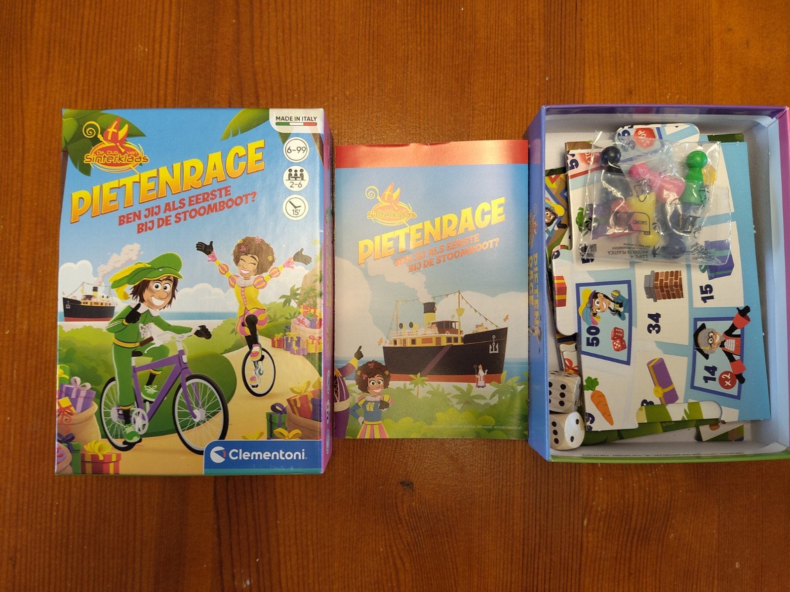 Pietenrace spel, Hobby en Vrije tijd, Ophalen, Zo goed als nieuw