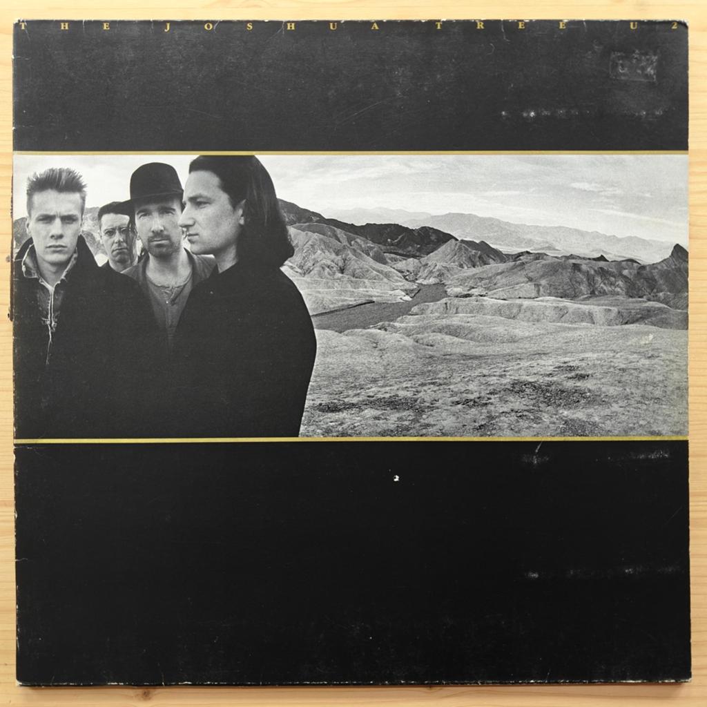 LP · U2 — The Joshua Tree, Cd's en Dvd's, Vinyl | Rock, Gebruikt, 1980 - 1989, Ophalen of Verzenden, Inclusief poster