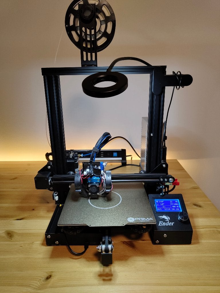 Creality Ender 3 3D-printer | V4.2.7, Klipper, Raspberry Pi, Ophalen, Gebruikt, Ingebouwde Wi-Fi, Filament