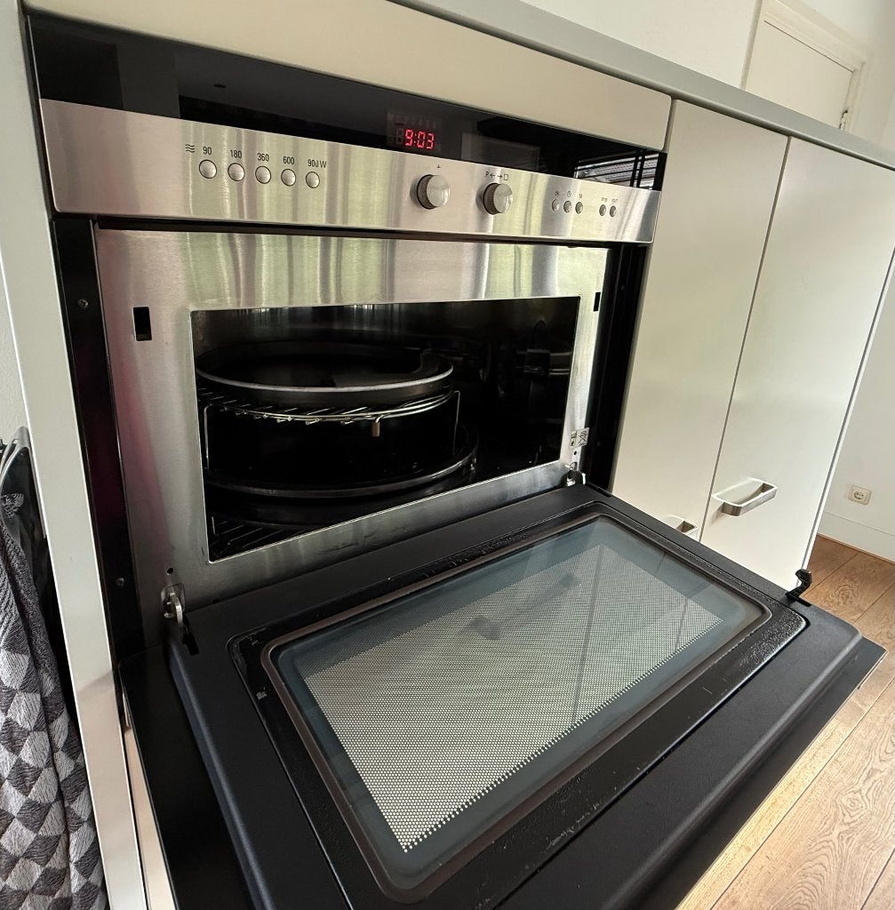 Oven/magnetron Siemens inbouw, Ophalen, 45 tot 50 cm, Gebruikt, 60 cm of meer