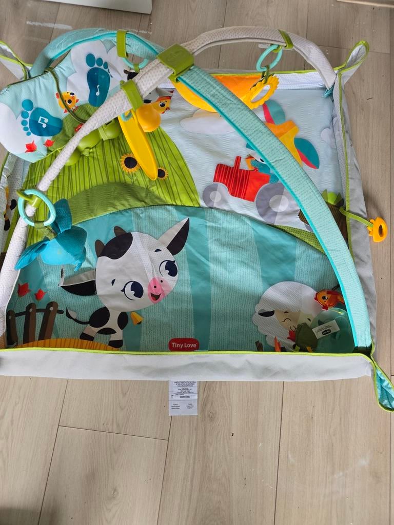 Tiny Love Speelkleed met speelbogen, Kinderen en Baby's, Speelgoed | Speelkleden, Gebruikt, Ophalen