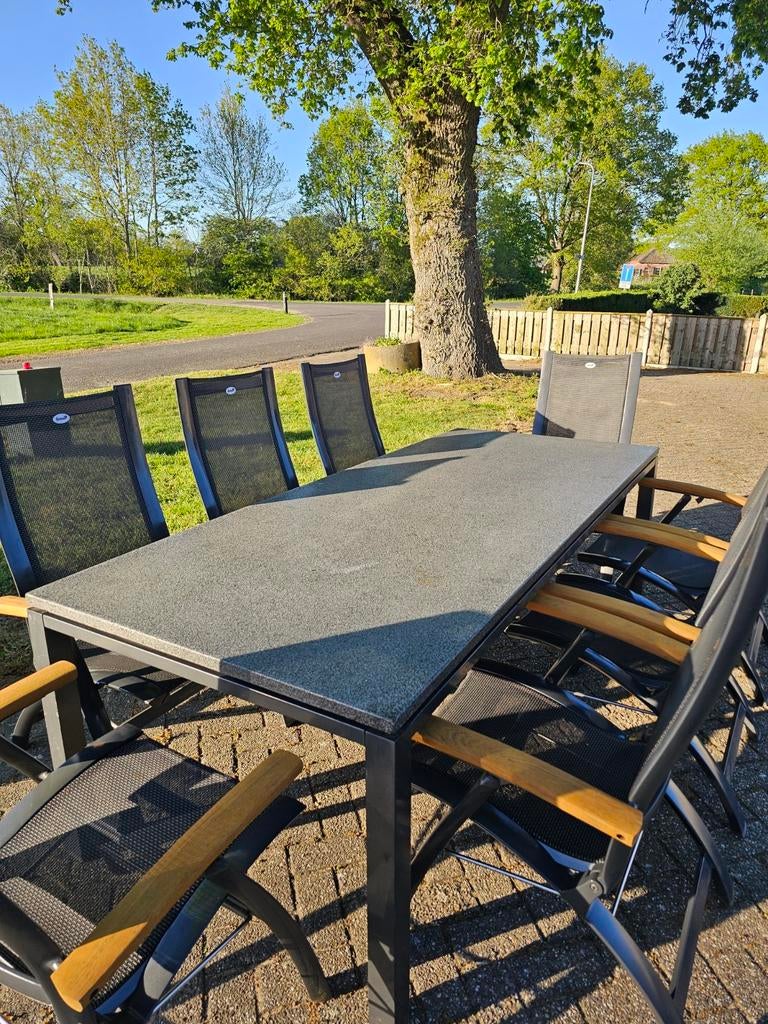 9-delige Hartman Primo tuinset., Tuin en Terras, Tuinsets en Loungesets, Ophalen