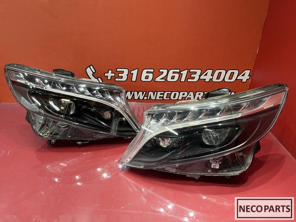 MERCEDES V KLASSE VITO W447 VOL LED KOPLAMPEN SET COMPLEET, Gebruikt, -, Ophalen of Verzenden, -