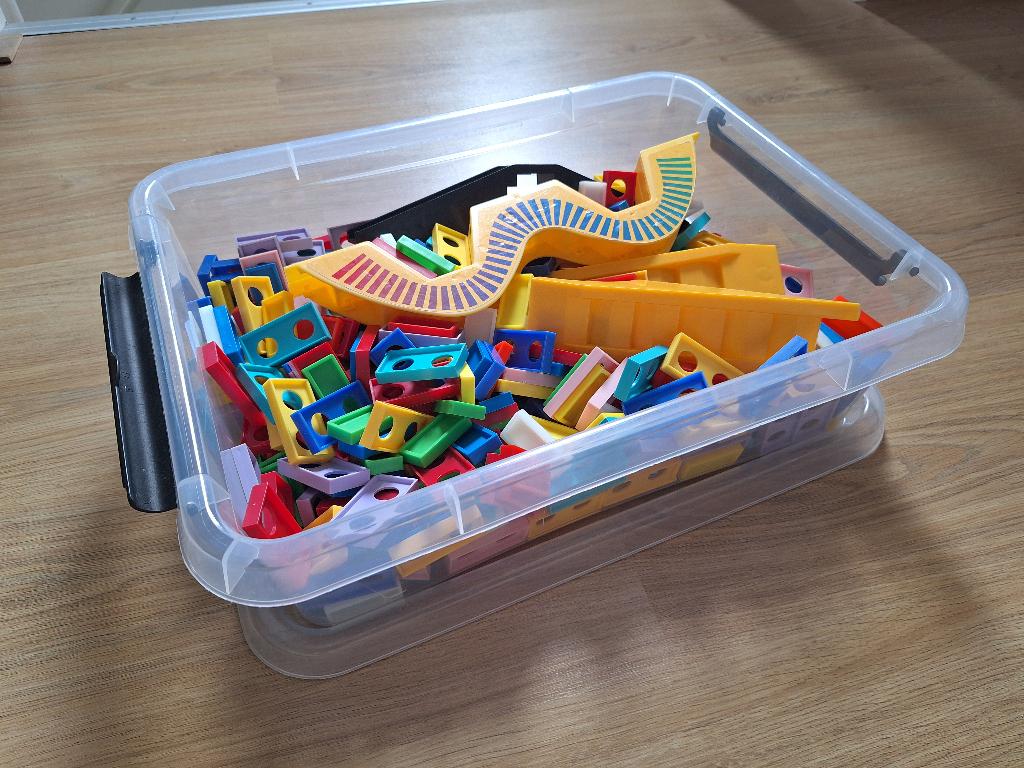 Bak gekleurde domino stenen, Ophalen of Verzenden, Gebruikt, Overige merken