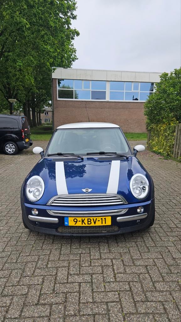 Mini 1.6 16V Cooper 2004 Blauw, Auto's, Mini, Particulier, Cooper, Benzine, D, Hatchback, Handgeschakeld, Geïmporteerd, Blauw