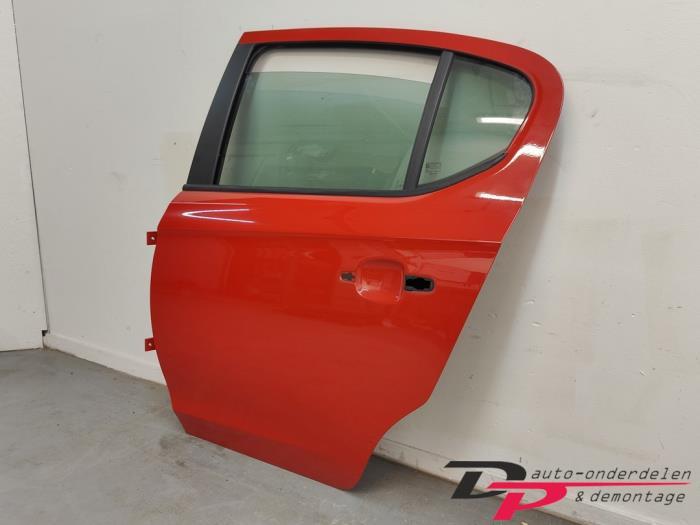 Portier 4Deurs links-achter van een Opel Corsa (Z547), Gebruikt, -, Deur, -