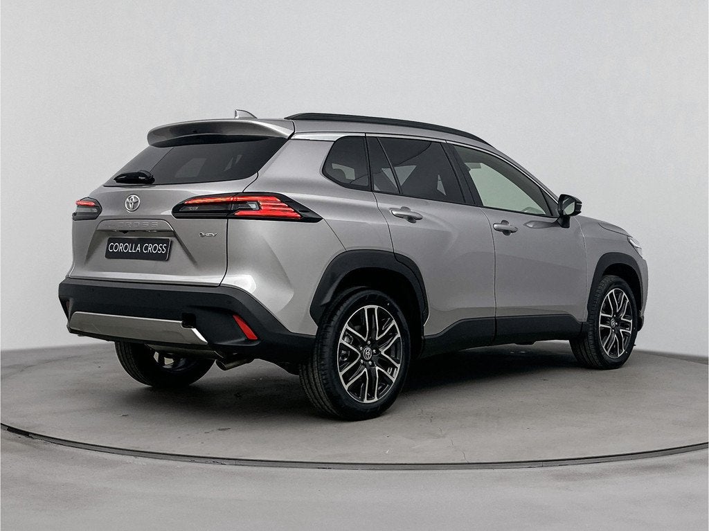 Toyota Corolla Cross Hybrid 180 Dynamic | Apple Carplay & An, Auto's, Toyota, 12 maanden, Stof, 1440 kg, Zwart