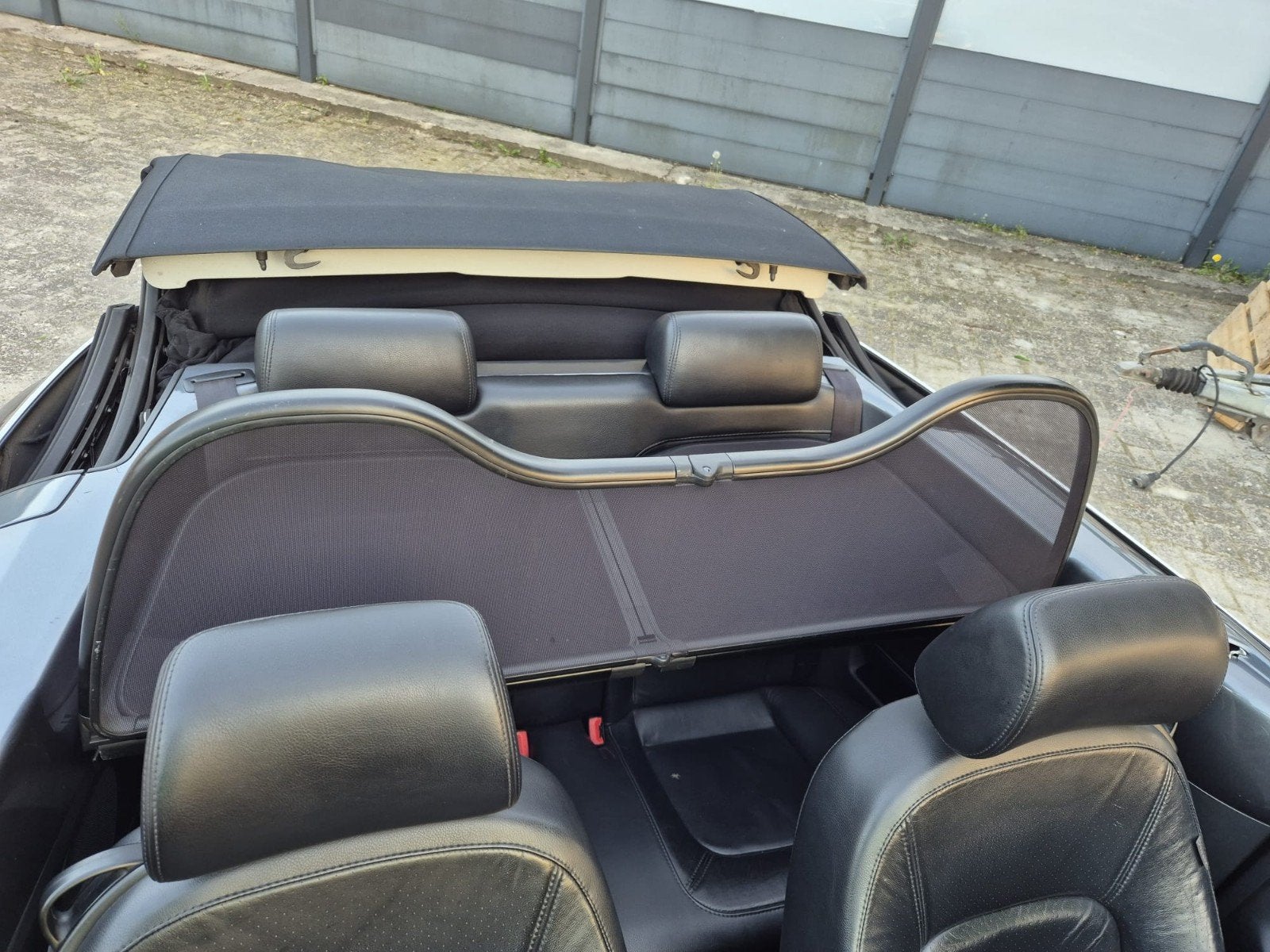 Origineel windscherm VW Beetle Cabrio incl. hoes, Ophalen