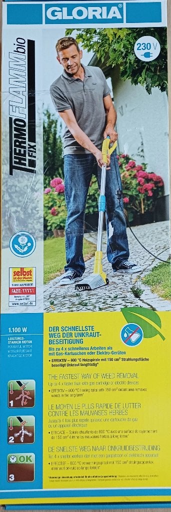 onkruidbrander, Ophalen, Zo goed als nieuw, Gloria Thermoflamm