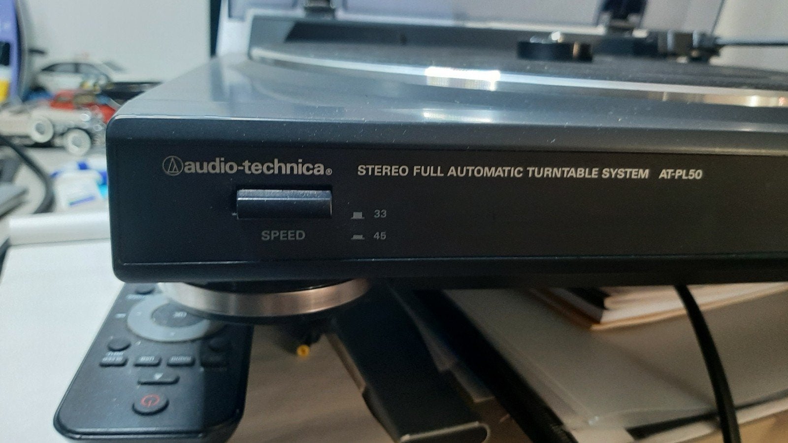Audio-Technica AT-PL50 Volautomatische Platenspeler, Overige merken, Automatisch, Ophalen of Verzenden, Zo goed als nieuw