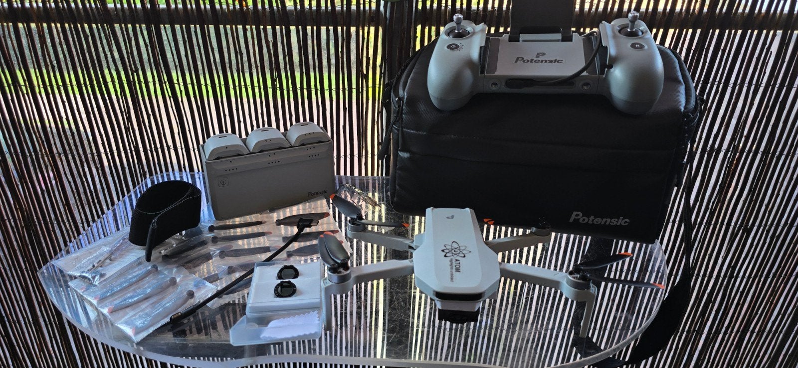 Potensic Atom 2 4K GPS Drone met accessoires Nieuw Staat, 30 tot 45 minuten, 5 tot 10 kilometer, Ophalen of Verzenden, Zo goed als nieuw