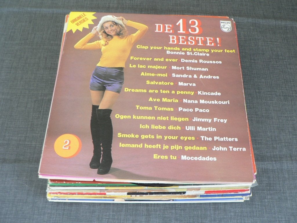 set lp's pin-up dames voor aan de muur mancave, Ophalen of Verzenden, Gebruikt, 12 inch, Poprock