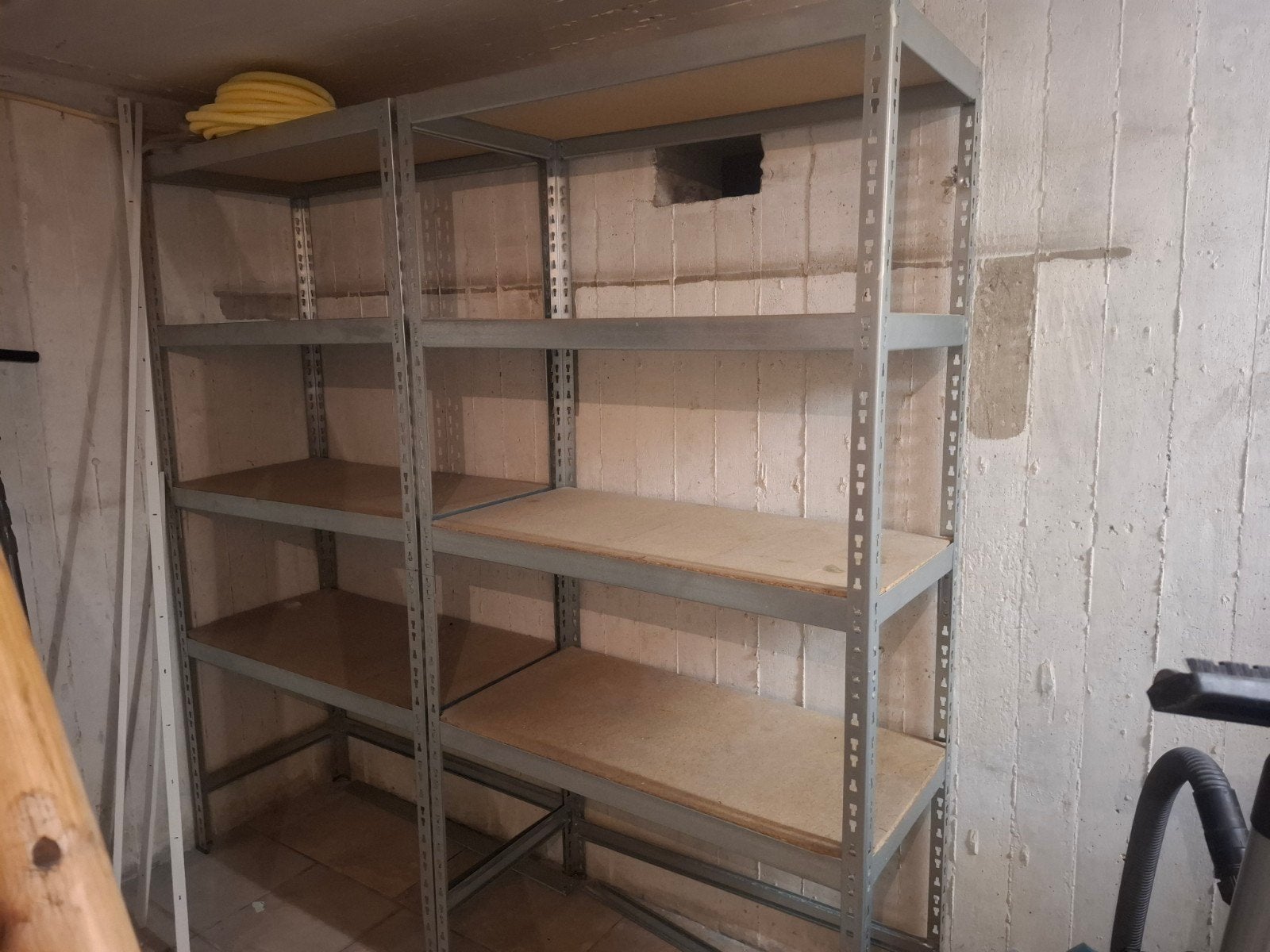 2 stellingkasten, Ophalen, Gebruikt