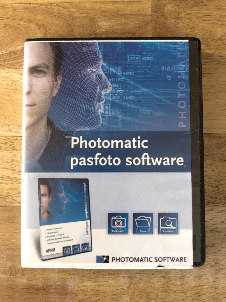 Photomatic Pasfoto software, Ophalen of Verzenden, Zo goed als nieuw