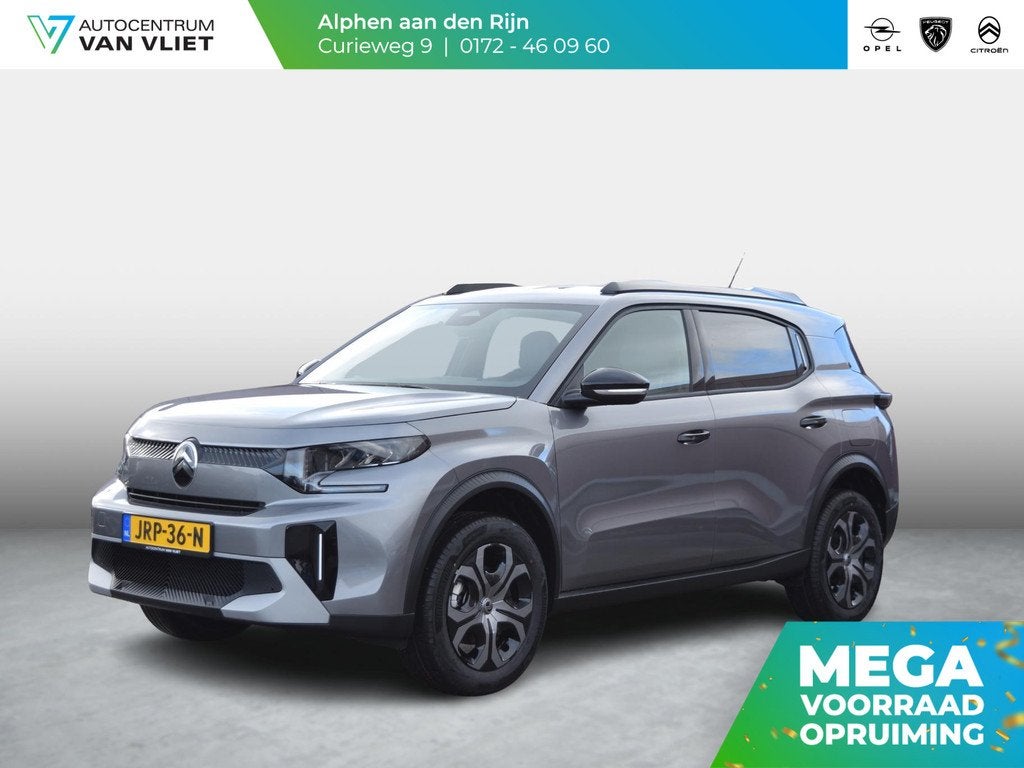 Citroen C3 Aircross 1.2 Hybrid 145pk Plus | TOT 8 JAAR GARAN, Auto's, Citroën, Stof, Euro 6, 1199 cc, Origineel Nederlands