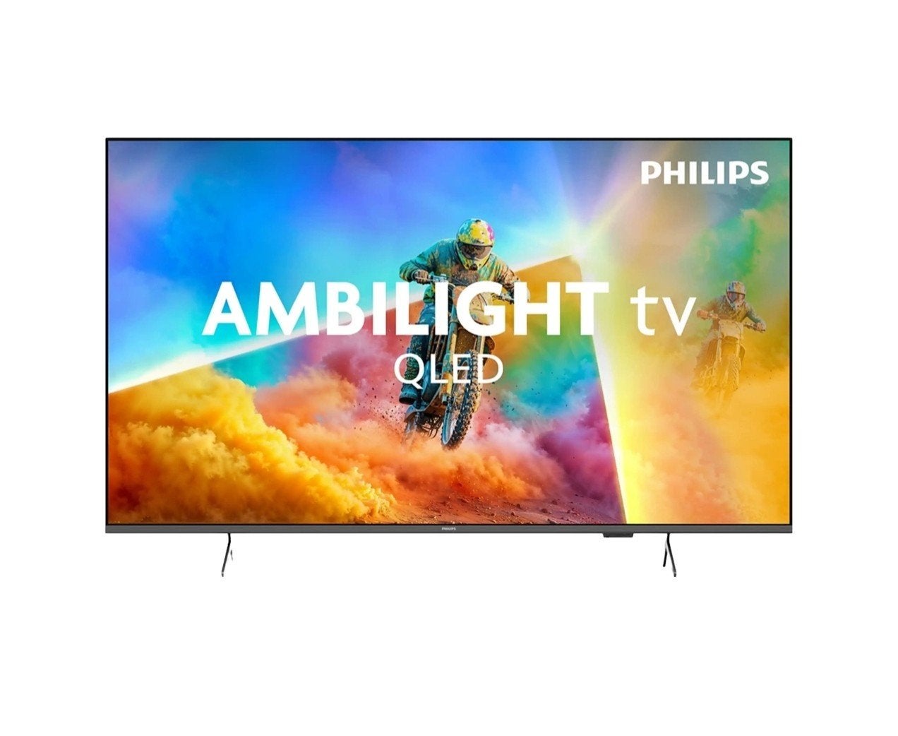 2026 Philips 55" Ambilight 4K QLED|Nieuw in doos|Garantie, Ophalen, Philips, QLED, 50 Hz