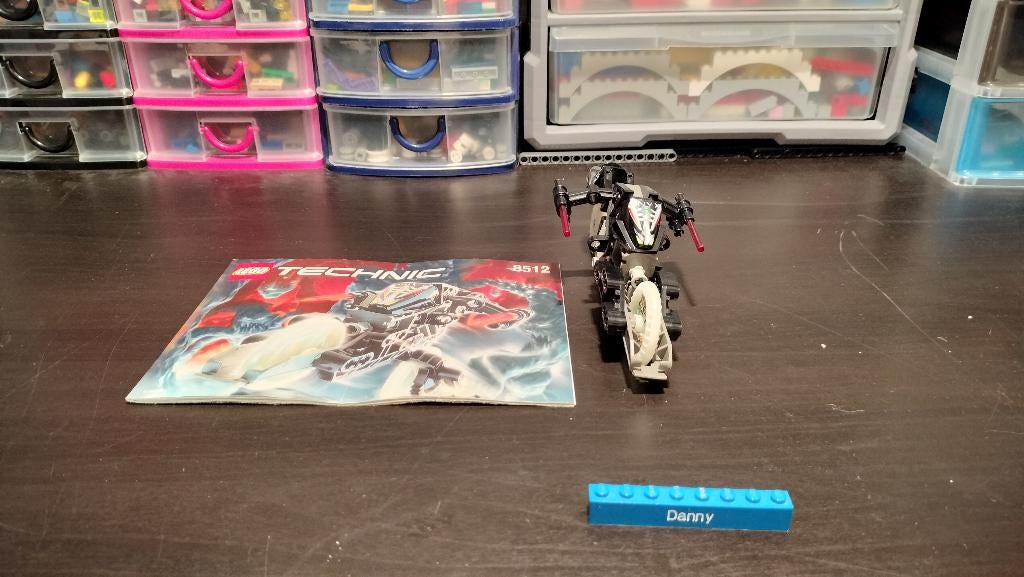 Lego 8212 Onyx, Gebruikt, Lego, Compleet, Ophalen of Verzenden
