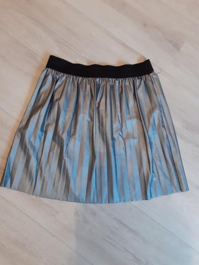 Leuke rok zilverkleur WE maat 158/164, Kinderen en Baby's, Kinderkleding | Maat 158, Meisje, Ophalen of Verzenden, Zo goed als nieuw