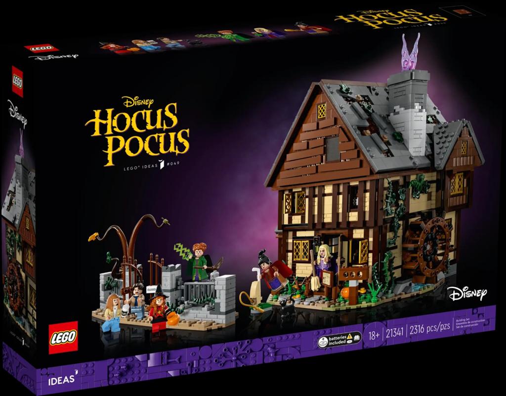 Lego IDEAS 21341 Disney Hocus Pocus, Sanderson -zussen NIEUW, Ophalen of Verzenden, Nieuw, Complete set, Lego
