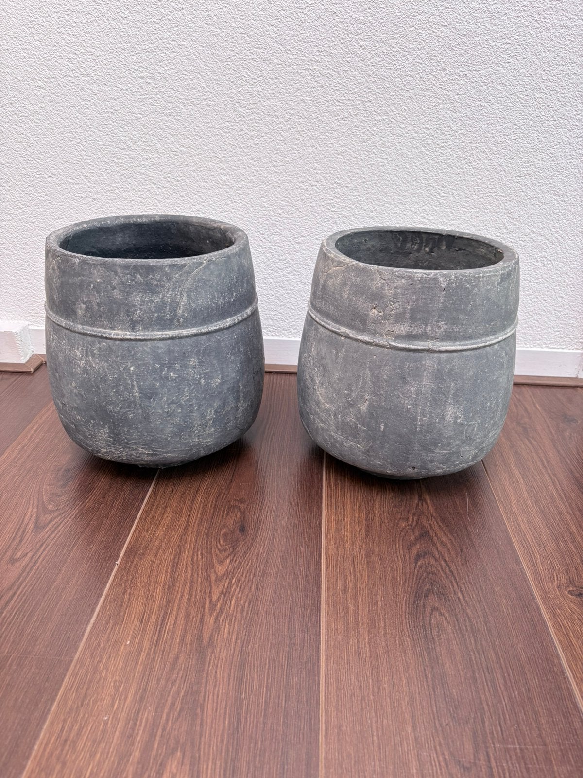 Brynxz bloempot, Ophalen, Zo goed als nieuw, Steen/keramiek, 18 cm