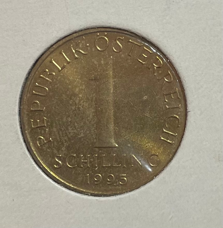 1 schilling Oostenrijk 1995, Ophalen of Verzenden