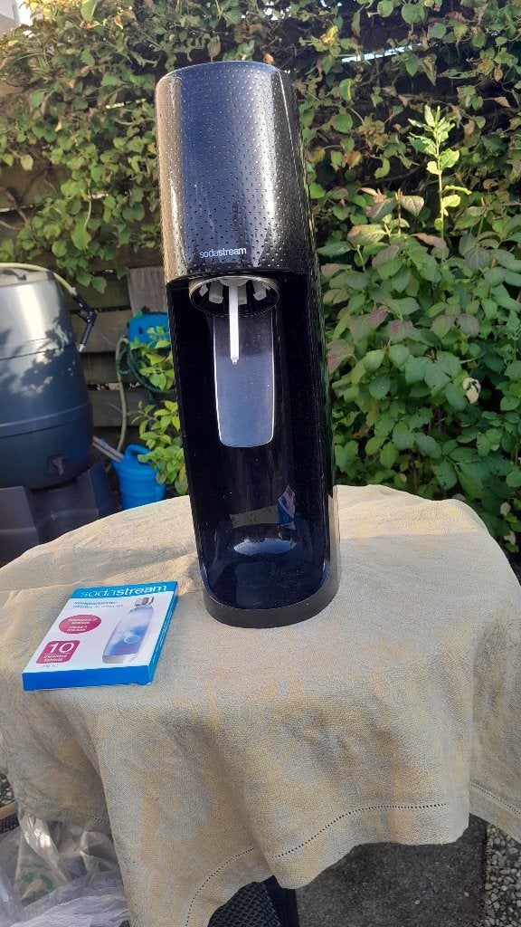 Sodastream met extra fleesen, Witgoed en Apparatuur, Ophalen of Verzenden, Zo goed als nieuw