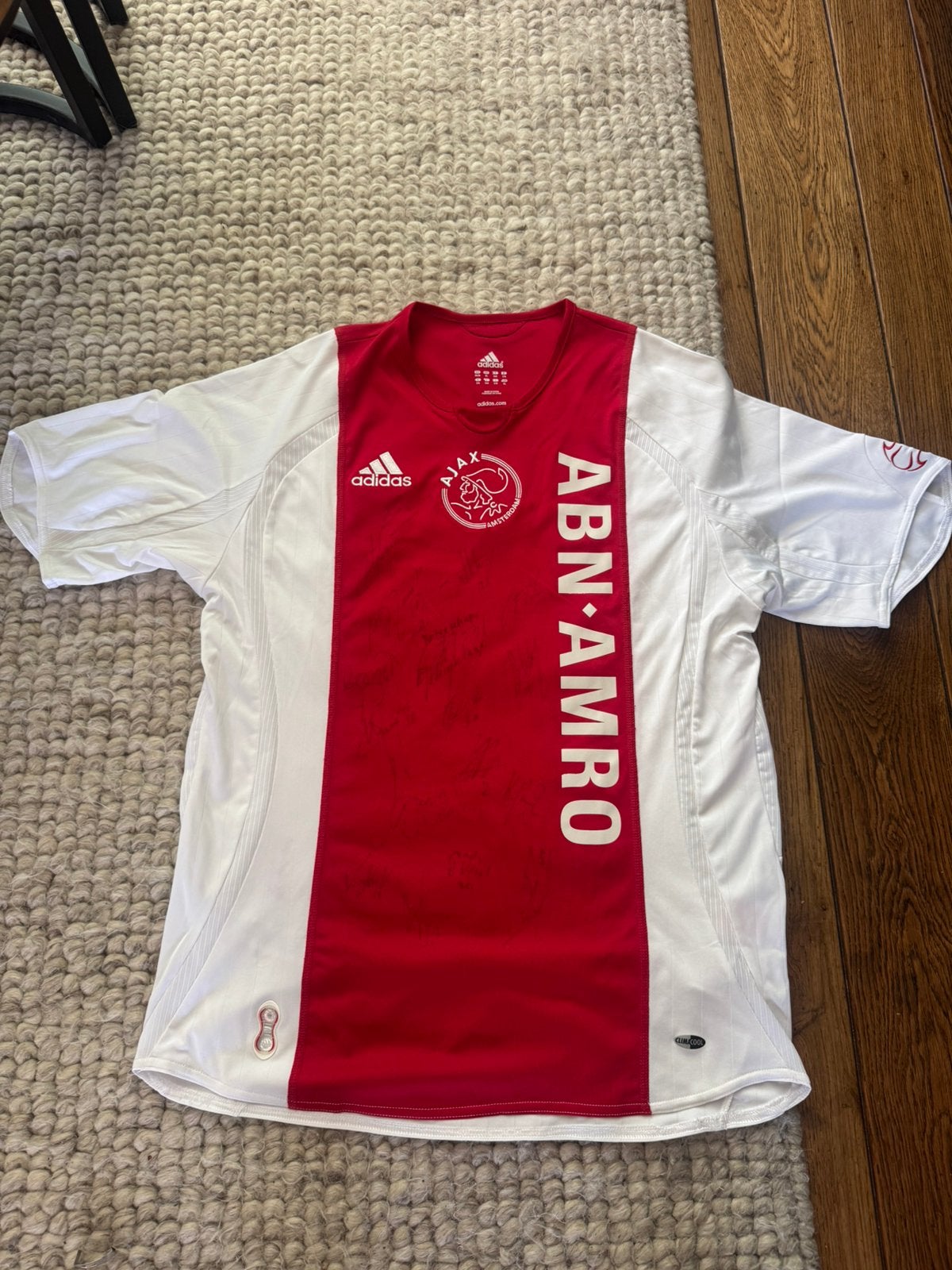 Origineel gesigneerd ajax shirt 2006/2007, Maat XL, Ophalen of Verzenden, Zo goed als nieuw, Shirt