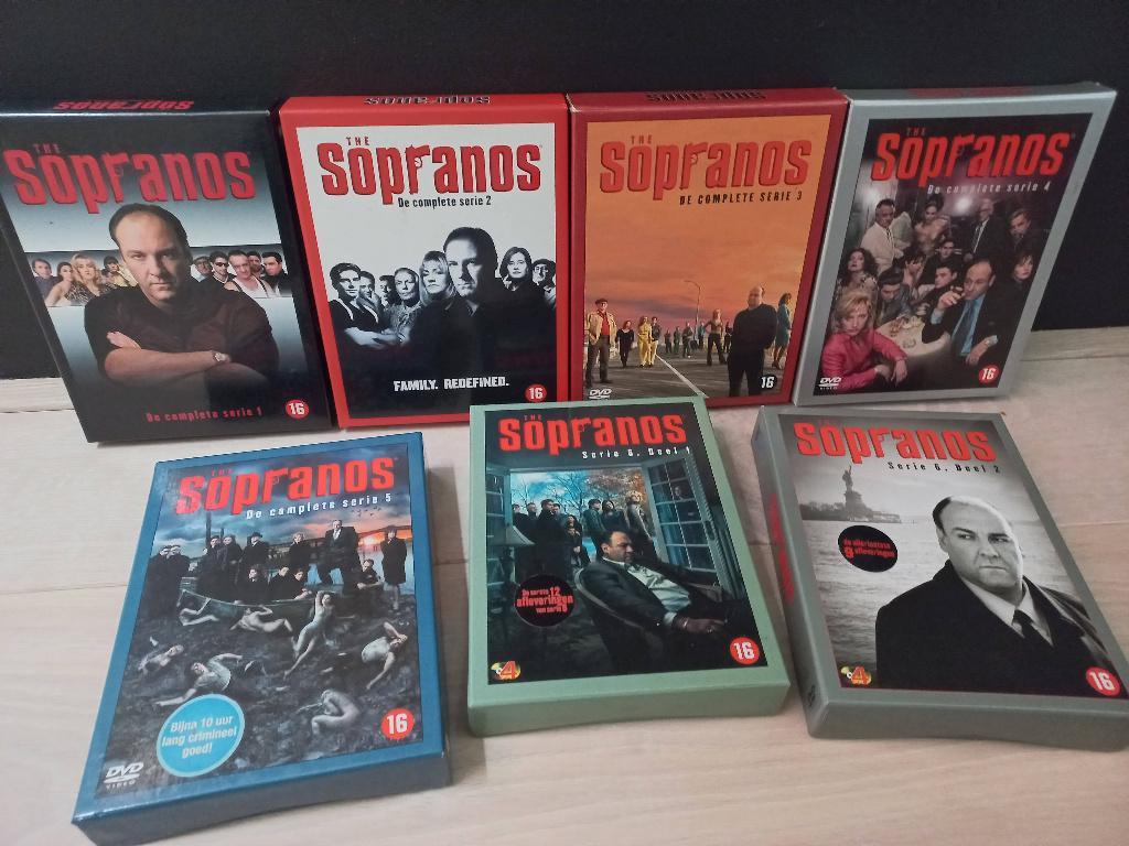 The Sopranos - De Complete TV-Serie (28xDVD SET), Vanaf 16 jaar, Boxset, Drama, Ophalen of Verzenden