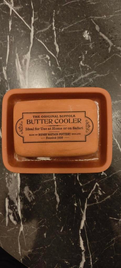 Henry Watson Pottery - Original Suffolk Butter Cooler - Terr, Ophalen of Verzenden