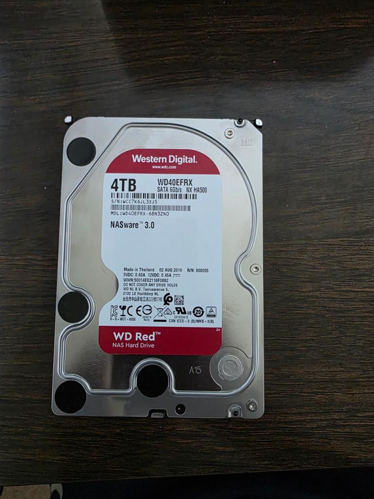 Western Digital WD Red 4TB NAS Hard Drive - SATA 6Gb/s, Computers en Software, Harde schijven, Intern, Server, Ophalen of Verzenden
