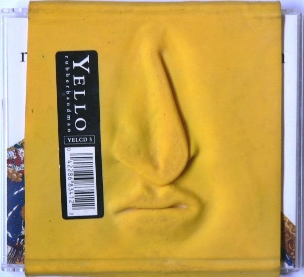 YELLO CD SINGLE RUBBERBANDMAN LIMITED EDITION, Ophalen of Verzenden, Zo goed als nieuw, Pop