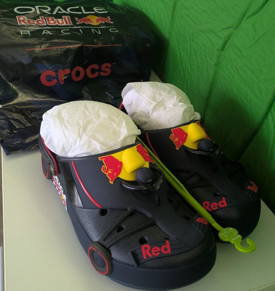 Redbull Racing Crocs (mt 46-47), Ophalen, Nieuw, Formule 1