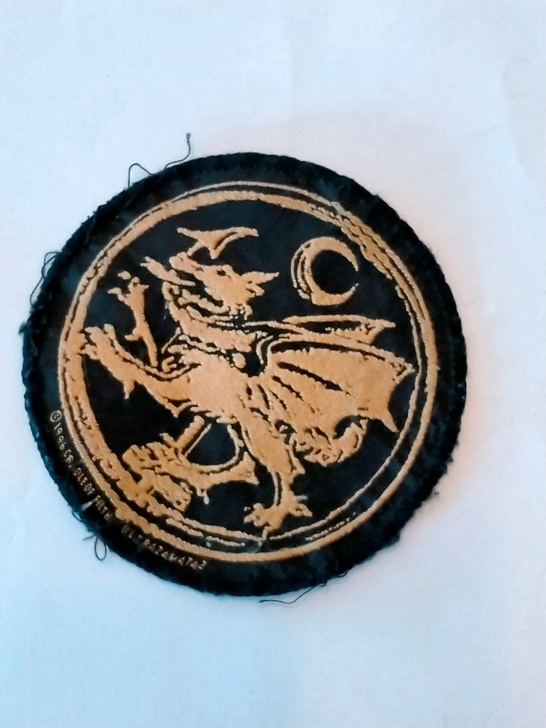 Cradle of Filth 1996 metal muziek patch kleding embleem, Ophalen of Verzenden, Gebruikt, Kleding