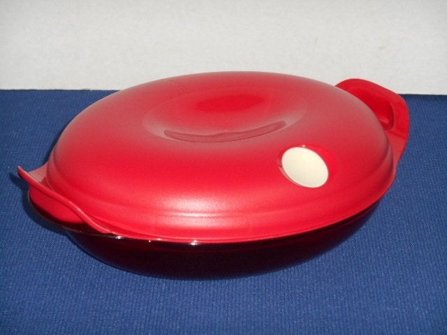Tupperware MicroPop 1,1 L Ovaal, Huis en Inrichting, Ophalen of Verzenden, Zo goed als nieuw, Overige typen, Magnetronbestendig