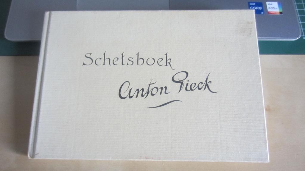 Anton Pieck,schetsboek, Ophalen of Verzenden, Zo goed als nieuw, Boek of Gids