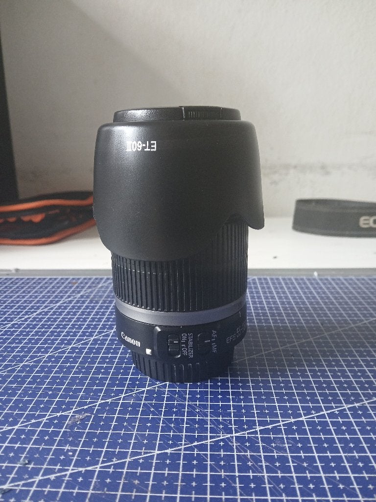 Canon EFS 55-250mm 1:4-5.6 IS, Audio, Tv en Foto, Fotografie | Lenzen en Objectieven, Canon, Zo goed als nieuw, Canon EF-S, Beeldstabilisatie