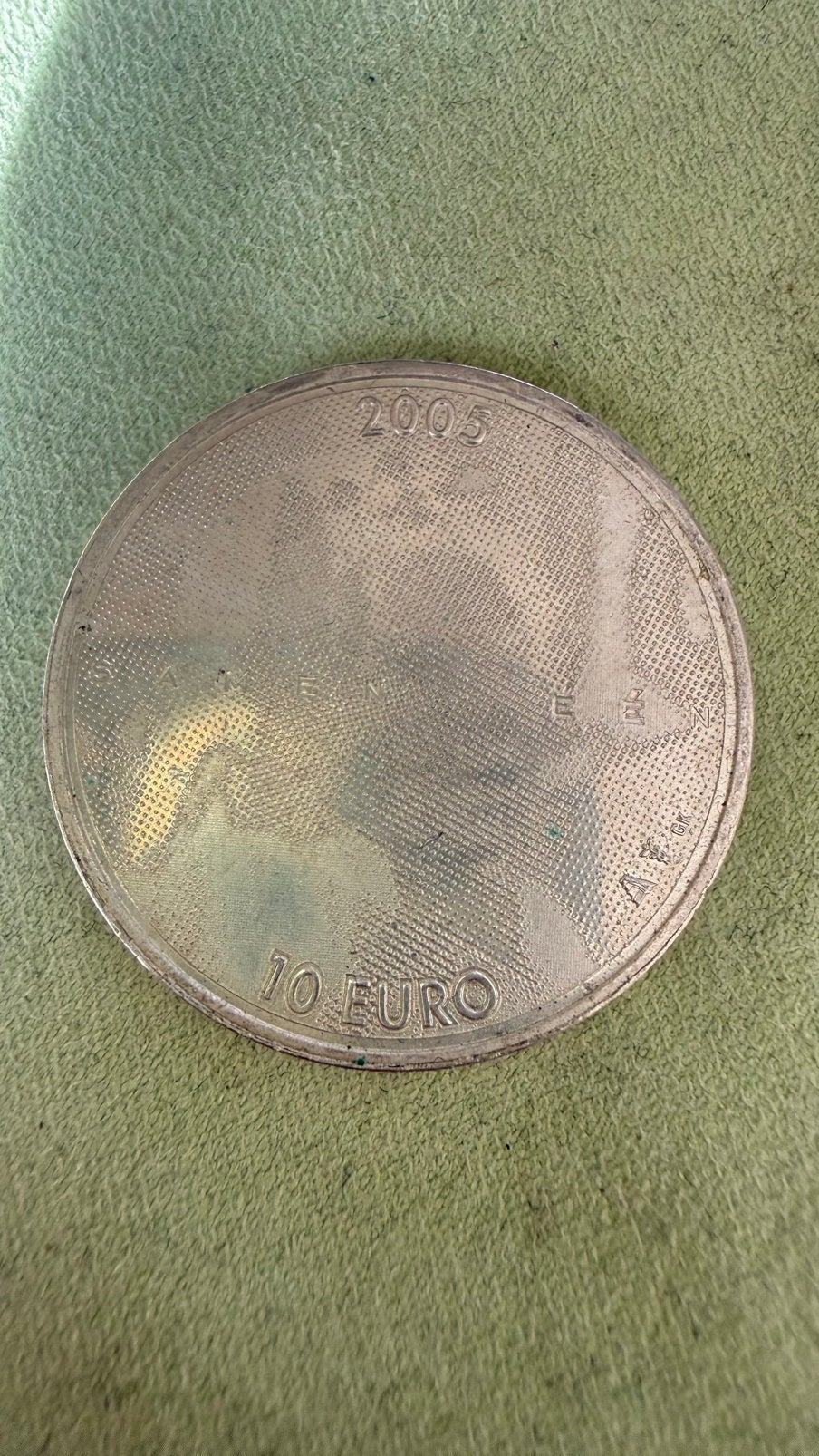 10 Euro 2005 25-Jarig regeringsjubileum Koningin Beatrix., Postzegels en Munten, Munten | Nederland, Verzenden, Koningin Beatrix