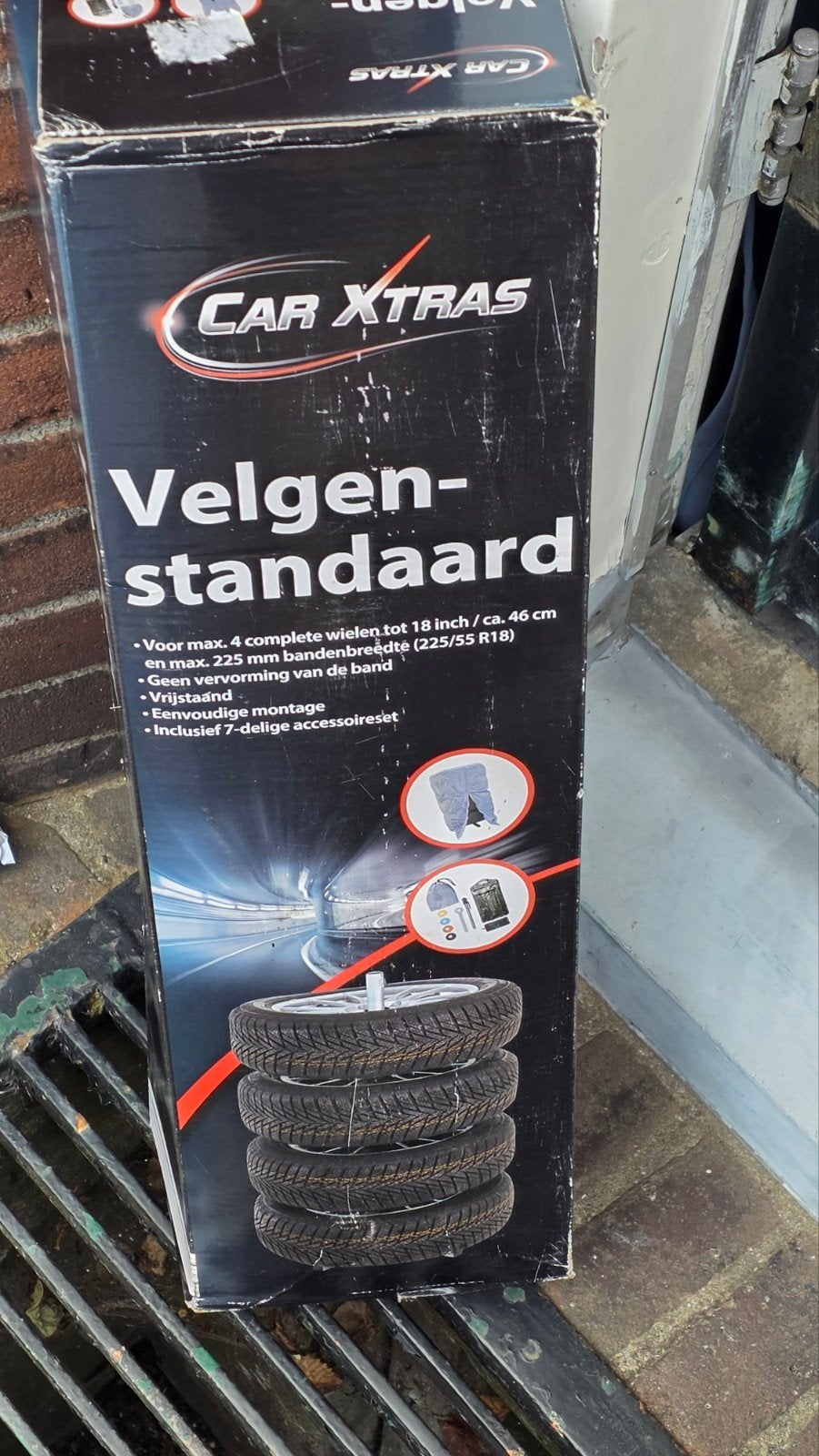 Car Xtras Velgenstandaard - Velgen en Banden Rek, Ophalen