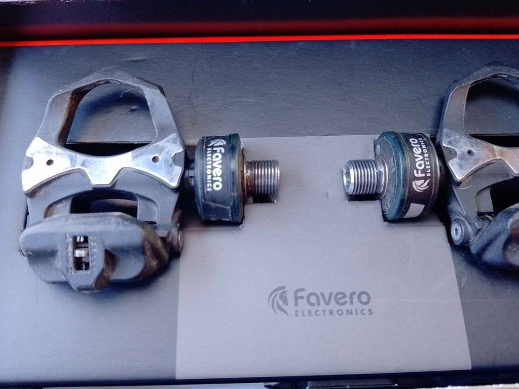 Favero Assioma DUO powermeter pedalen, Gebruikt, Stuur, Kunststof, Racefiets